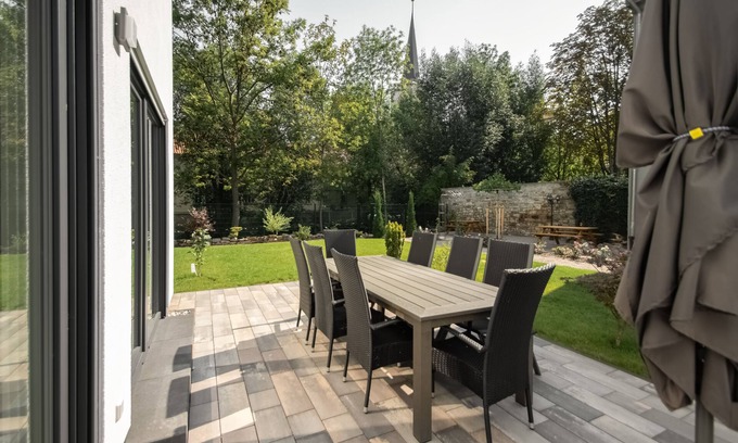 Erfurt Old Town House | Holiday house Marie directly on the Gera, in the middle of Erfurt's old town