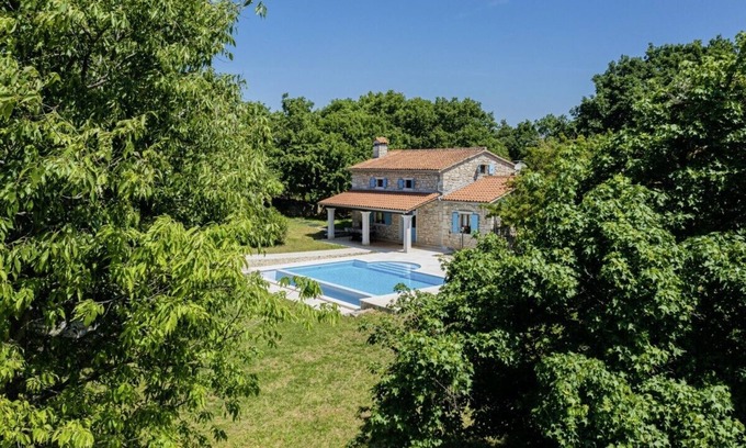 Bibici House | Holiday house Pićanci * secluded location, 3800 m2 garden, private pool
