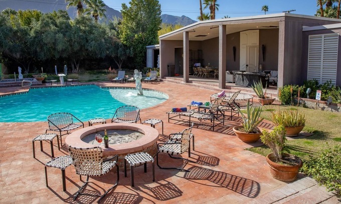 Old Las Palmas House | Hollywood Regency Tennis Gardens
