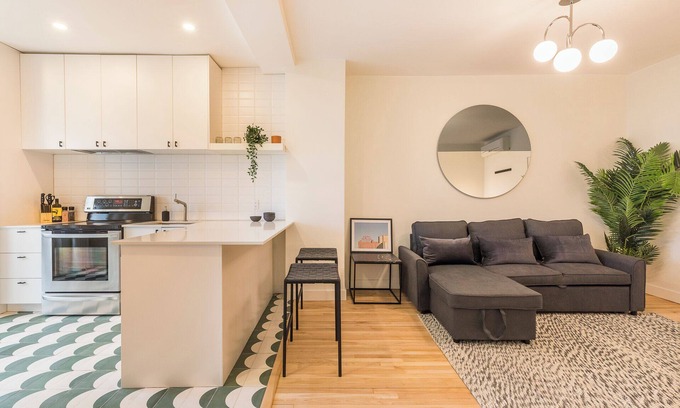 Hochelaga-Maisonneuve Apartment | HOMA-Comfort&Style-1BR-Spacious-Natural Light-FeelHome-A/C-SelfCheckIn-Metro