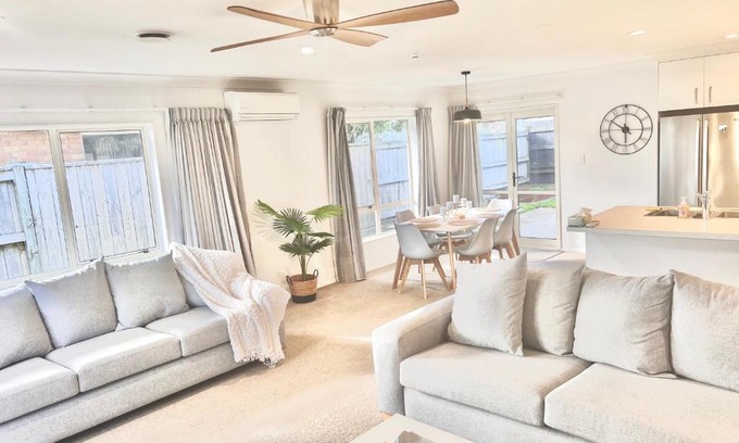 Papamoa Beach House | Home In On Family - 400m from Papamoa Beach