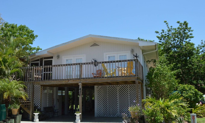 Goodland House | Home With Cottage Feel Offering Golf Cart, Kayaks, Bikes, Fishing
