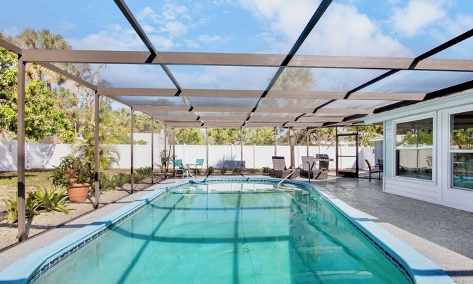 Whitfield House | Home with Large Pool, Close to Sarasota Bay and Anna Maria!