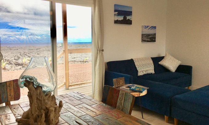 Kalapana House | HomeOnTheLava~ Ocean & Volcano Views ~Sleeps 8 ~ Momma’s Oasis