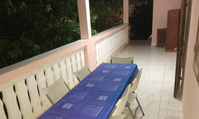 Bandrele Apartment | Homerez - Appartement for 10 ppl. with sea view, garden and terrace at Bandrele