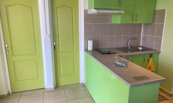 Sainte-Anne Apartment | Homerez - Apt. Bouillante sea view