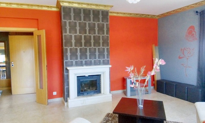 Ourem Apartment | Homerez - Comfortable apartment with mountain view - 90 m² - Fireplace