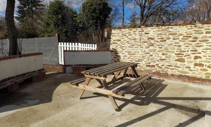 Orgeres House | Homerez - Comfortable House in Orgères with Terrace and Garden