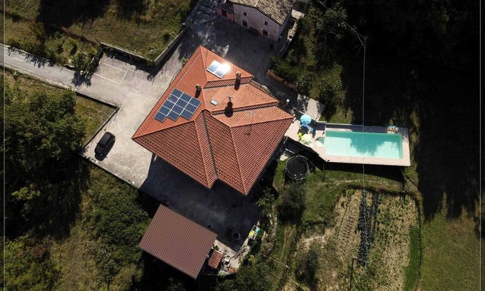 Abbateggio House | Homerez - House 15 km away from the slopes for 8 ppl. with swimming-pool