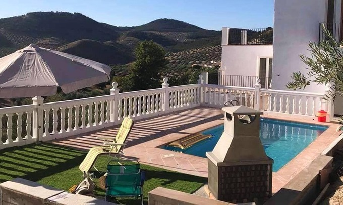 Sabariego House | Homerez - Nice house for 6 ppl. with shared pool and terrace at Alcaudete