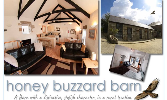 Penryn House | Honey Buzzard - A Character - Self Catering Barn, Rural Location, Dog Friendly -