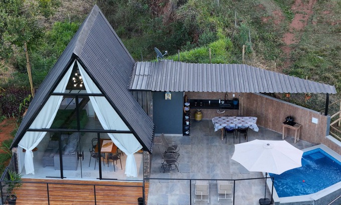 Rio Piracicaba Ski Chalet | HORIZONTE CHALET - Cozy A-frame chalet in Rio Piracicaba (MG)