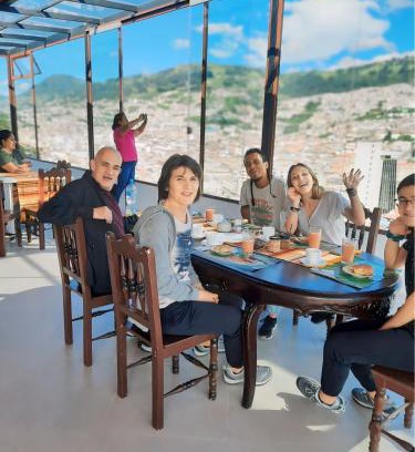 Quito House | Hostal La Terraza - Roof Terrace Overlooking The North and Historic Centre