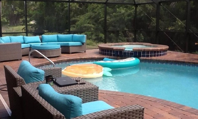 Lochmoor Waterway Estates House | Hot Tub, Heated Pool and near Cape Coral, Punta Gorda Fort Myers & Naples