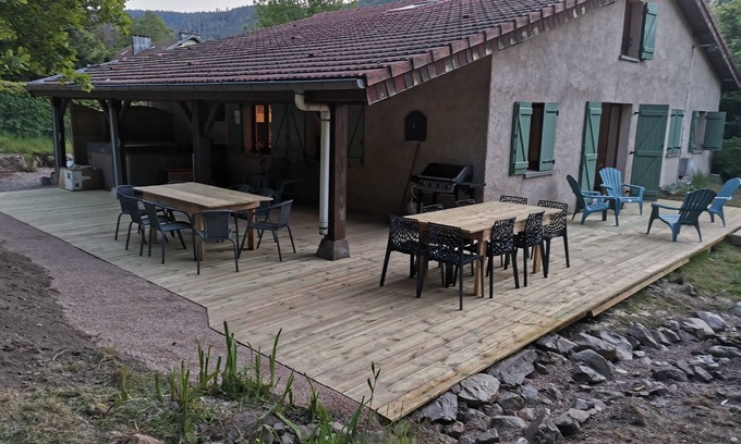 Ban-sur-Meurthe-Clefcy House | House 14 pers SPA JACUZZI SAUNA close to resorts