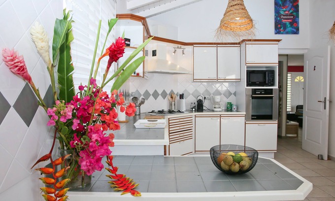 Anse des Rochers House | House 4 bedrooms pool sea view