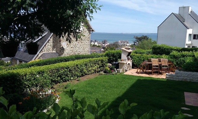 Plerin House | HOUSE FACING THE SEA 150 M FROM THE BEACH Rosaries near Saint Brieuc