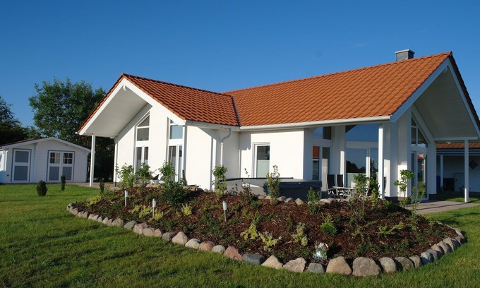 Trent House | House Family friendly Pool Sauna Beachfront Nature Recreation stove