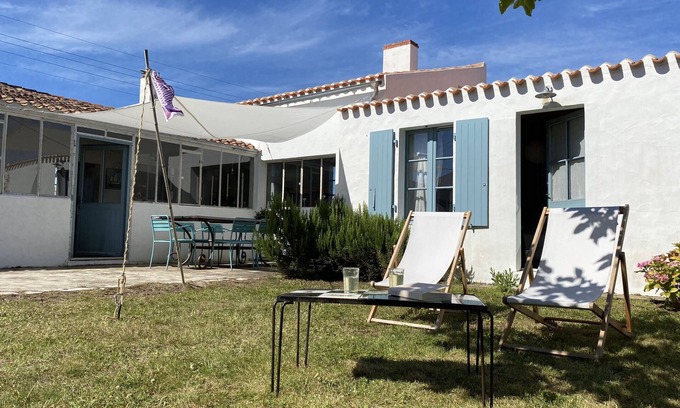 Ile d'Yeu House | House fisherman renovated, comfortable, bright. Prox Port and Plages- Cadouere