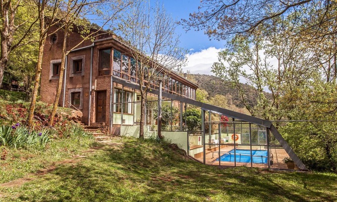Riudaura Cottage | House for 14 people and heated community pool (S. Sta. to P. Dec.)