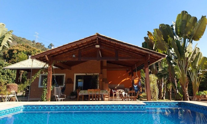 Monte Alegre do Sul Cottage | House in paradise! Access to the river, fruit trees, close to the cachaça route.