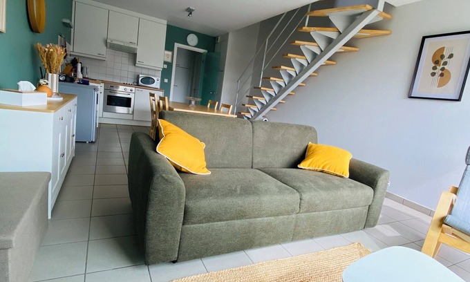 Wimereux House | House Jardin Clos 4-6 persons WIMEREUX near sea, golf and GR 120 Pets ok