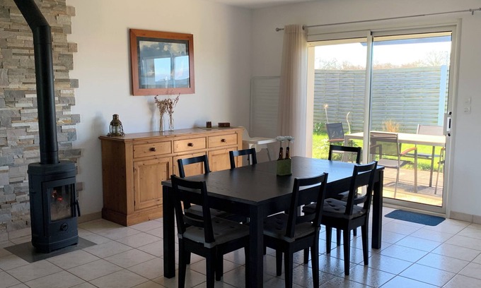 La Bouillie House | House les sables d'or les pins, plurien 2mn from the beach with garden