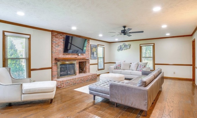Spring Lake House | House on 20 Acres w/On-Site Pond in Spring Lake!