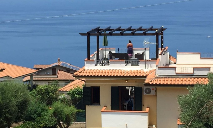Zambrone House | House/Villa with panoramic seaview, close to Tropea, Zambrone hills