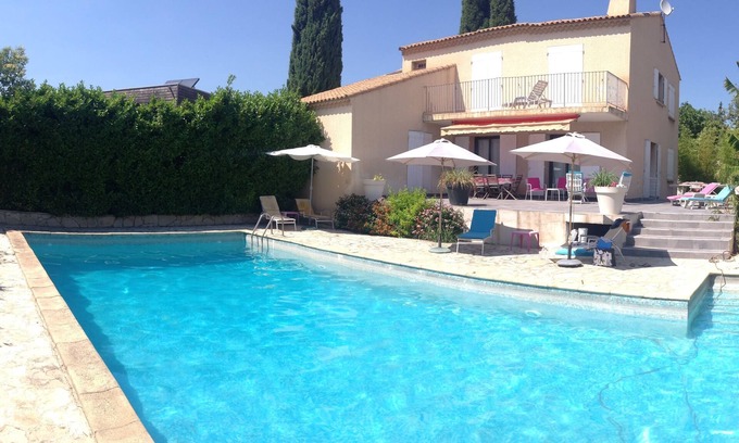 Croix-d'Argent House | House with pool and garden close to Montpellier South Sea Road