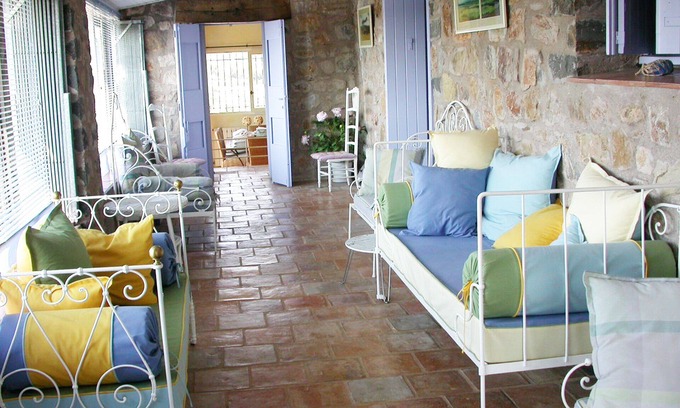Roujan House | House with pool panoramic view of the Languedoc vineyards.