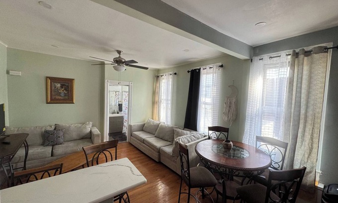 West New York Apartment | Huge 3 Bedrooms Apt 15 Minutes to NY City