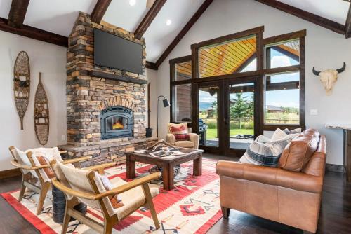 Driggs House | Huge Chalet Theater Hot Tub Gym