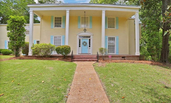 Greater Belhaven House | Huge Historic 4BR House w/ Patio, sleeps 12
