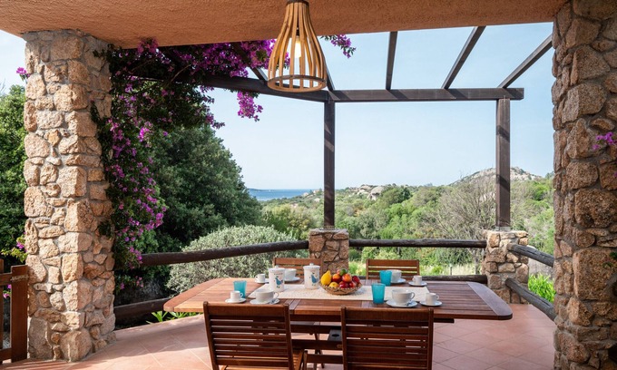 Porto Rotondo Apartment | I Lecci 3 - Sea view terrace and privacy in Porto Rotondo
