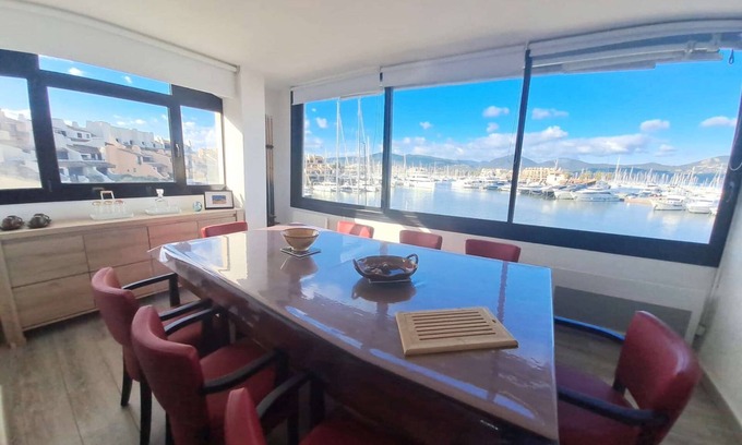 Port Cogolin Apartment | Ideally Located with Stunning Views of the Harbor