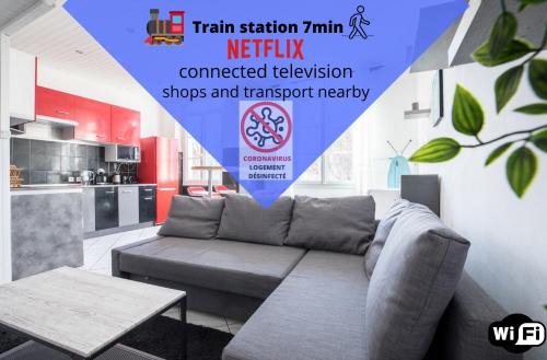 Toulon Apartment | Ideally placed to visit Toulon + Bright flat - Idéalement placé pour visiter Toulon + Lumineux