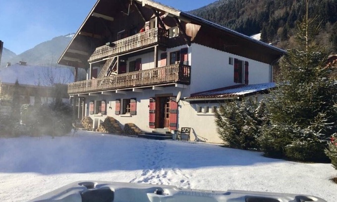 Saint-Jean-dʼAulps House | Ideally situated for slopes, Chalet Christiania is spacious, welcoming and cosy