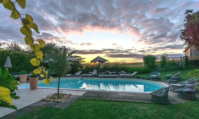 Nonac Other | Idyllic country retreat with pool, yoga studio, sun terrace sleeps 14 guests