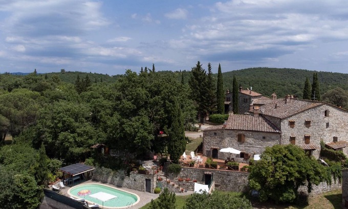 Colle Petroso Villa | Il Cipresso, Radda in Chianti, Siena and Chianti