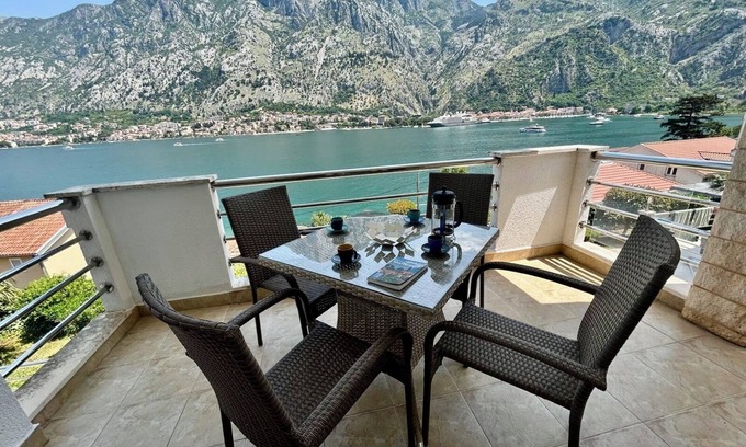 Kotor Apartment | Immaculate, Luxury Apartment With Spectacular Views Over Kotor Bay