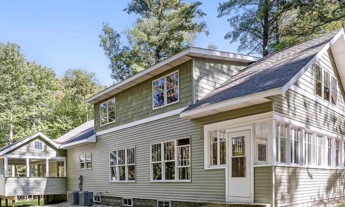 Kendall House | Impressive Dual Woods and Lake Homes That Sleep 32