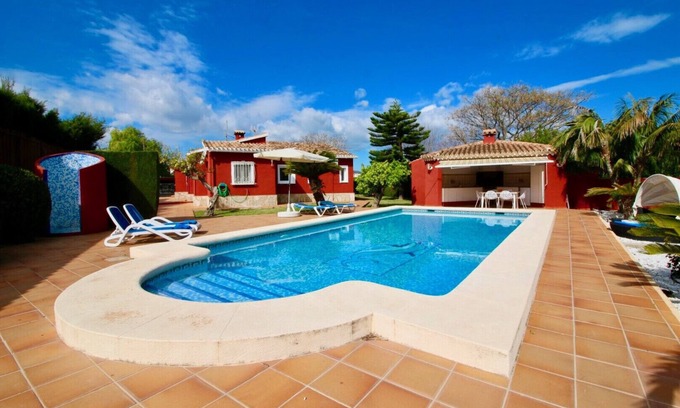 Denia Villa | Impressive Finca La Plana with wifi, air conditioning and pool.