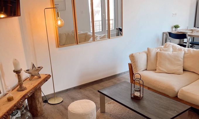 Berck-sur-Mer Apartment | In hyper center Large Appt 2 bedrooms 150m from the beach