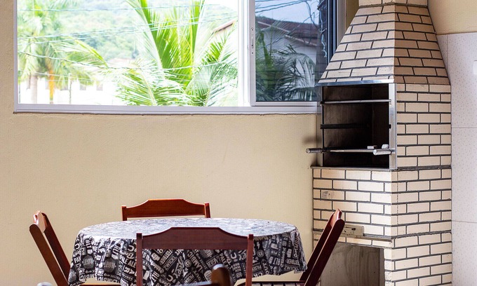 Maranduba Ski Chalet | Incrível casa com churrasqueira em Ubatuba/SP