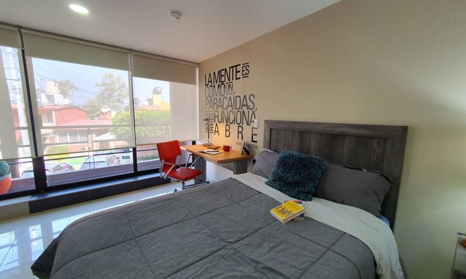 Ciudad Lopez Mateos Apartment | INCREDIBLE PREMIUM SUITE! 2 MINUTES FROM TEC 04!