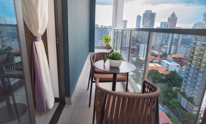 Chamkar Mon Apartment | Infinity Pool Hotel Phnom Penh Down To 24 USD in M Residence