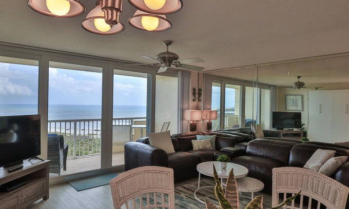 New Smyrna Beach Condo | Inlet #1202 1BD 1BTH Impressive Beachfront Escape