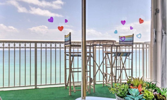 Sunny Isles Beach Apartment | Insta-Worthy-Prestigious ocean view studio,on the beach. Sought after balcony.