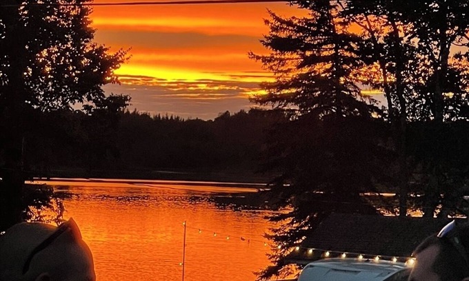 Island Falls House | Island Falls, ME- off I-95 -In town- restaurants, comfortable all season.